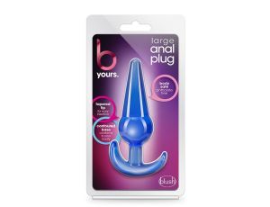 B YOURS LARGE ANAL PLUG BLUE