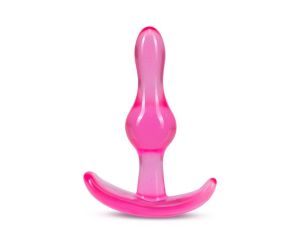 B YOURS CURVY ANAL PLUG PINK - image 2