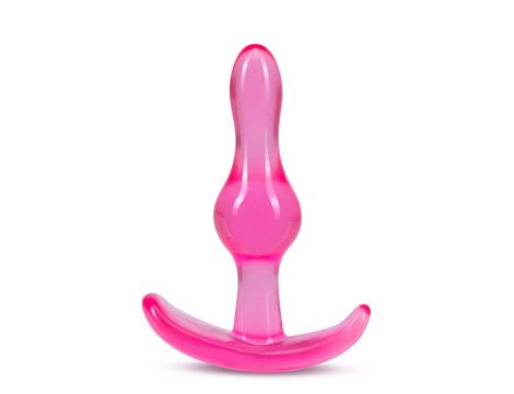 B YOURS CURVY ANAL PLUG PINK - 2