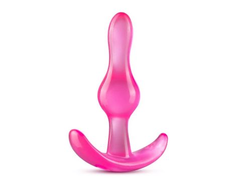 B YOURS CURVY ANAL PLUG PINK - 3