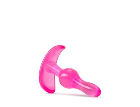 B YOURS CURVY ANAL PLUG PINK - 4