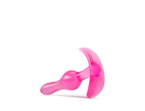 B YOURS CURVY ANAL PLUG PINK - 5