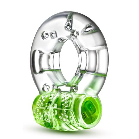 PLAY WITH ME AROUSER VIBRATING C-RING GREEN - 2