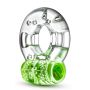 PLAY WITH ME AROUSER VIBRATING C-RING GREEN - 3