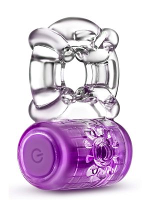 PLAY WITH ME ONE NIGHT STAND VIBRATING C-RING PURPLE - image 2