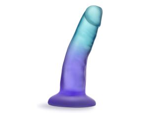 B YOURS MORNING DEW 5 INCH DILDO SAPPHIRE - image 2