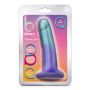 B YOURS MORNING DEW 5 INCH DILDO SAPPHIRE - 2