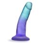 B YOURS MORNING DEW 5 INCH DILDO SAPPHIRE - 3