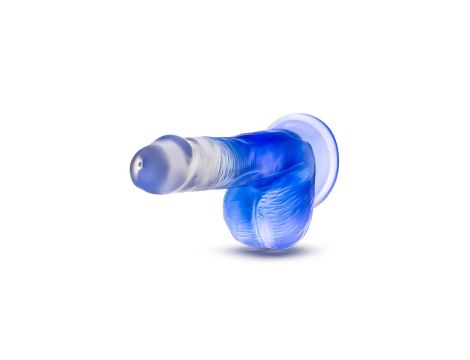 B YOURS STELLA BLUE 6 INCH DILDO BLUE - 3