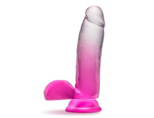 B YOURS SUGAR MAGNOLIA 7 INCH DILDO FUCHSIA - image 2