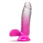 B YOURS SUGAR MAGNOLIA 7 INCH DILDO FUCHSIA - 3