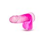 B YOURS SUGAR MAGNOLIA 7 INCH DILDO FUCHSIA - 4