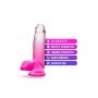 B YOURS SUGAR MAGNOLIA 7 INCH DILDO FUCHSIA - 6