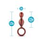 ANAL ADVENTURES MATRIX DUO LOOP PLUG COPPER - 5