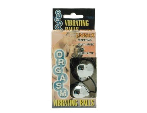 ORGASM VIBRATING BALL - SILVER