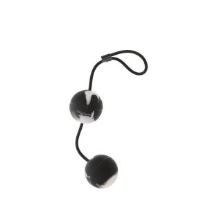 MARBILIZED DUO BALLS - BLACK - image 2