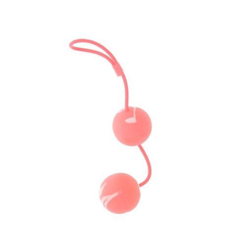 MARBILIZED DUO BALLS - PINK - 2