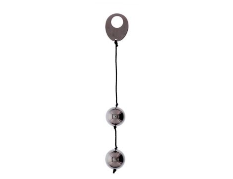 DOMINO METALLIC BALLS -CHROME BLACK - 2