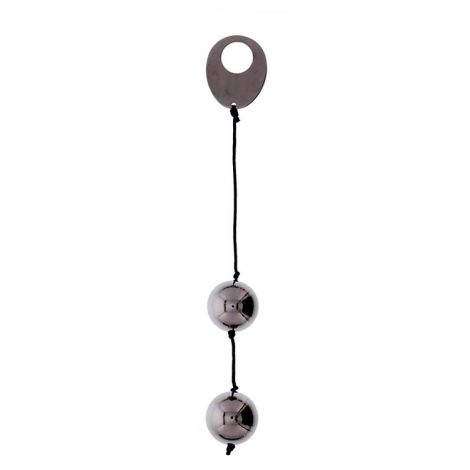 DOMINO METALLIC BALLS -CHROME BLACK - 2