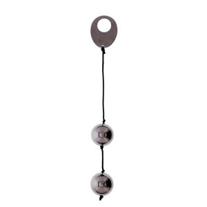 DOMINO METALLIC BALLS -CHROME BLACK - image 2