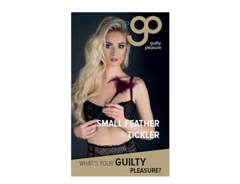 GP SMALL FEATHER TICKLER PURPLE