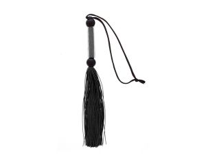 GP SILICONE FLOGGER WHIP BLACK - image 2