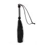 GP SILICONE FLOGGER WHIP BLACK - 3