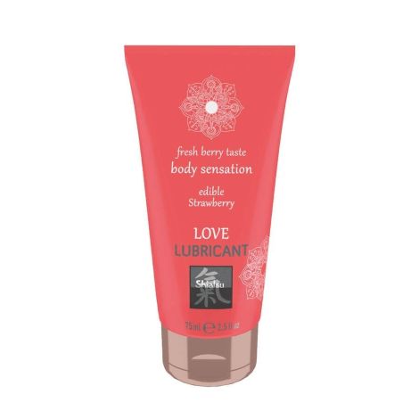 Żel- SHIATSU Love lubricant edible STRAWBERRY