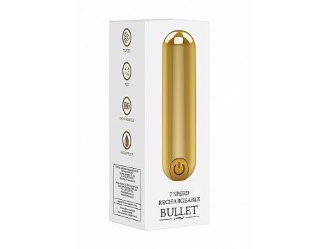 10 Speed Rechargeable Bullet - Gold - 2