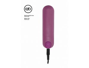 10 Speed Rechargeable Bullet - Purple - image 2