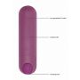 10 Speed Rechargeable Bullet - Purple - 9