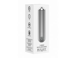 10 Speed Rechargeable Bullet - Silver - image 2