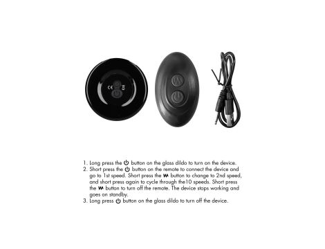 Rimly - With Suction Cup and Remote - 10 Speed - Black - 5