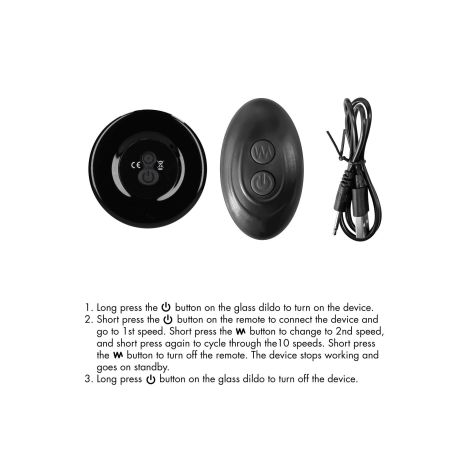 Rimly - With Suction Cup and Remote - 10 Speed - Black - 5