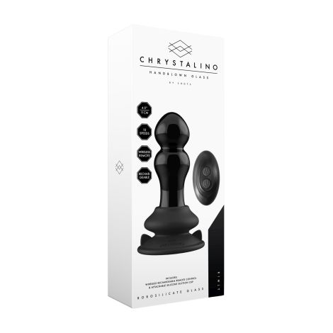 Rimly - With Suction Cup and Remote - 10 Speed - Black - 8