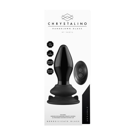 Stretchy - With Suction Cup and Remote - 10 Speed - Black