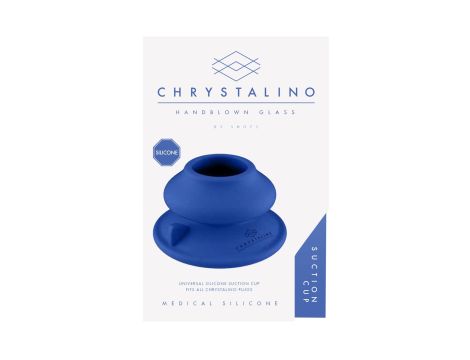 Chrystalino - Silicone Suction Cup - Blue