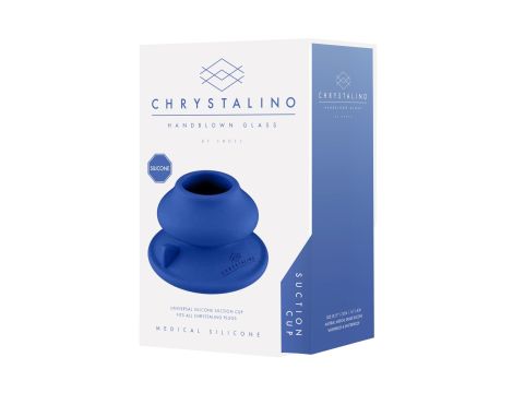 Chrystalino - Silicone Suction Cup - Blue - 6