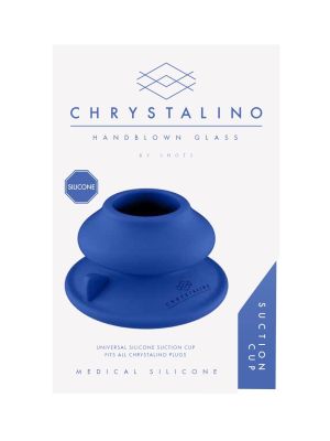 Chrystalino - Silicone Suction Cup - Blue