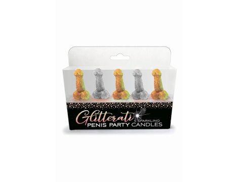 Glitterati Penis, Candle Set