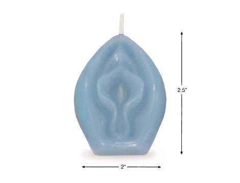 Eden’s Candle - Vanilla Scented Vagina - Blue - 3