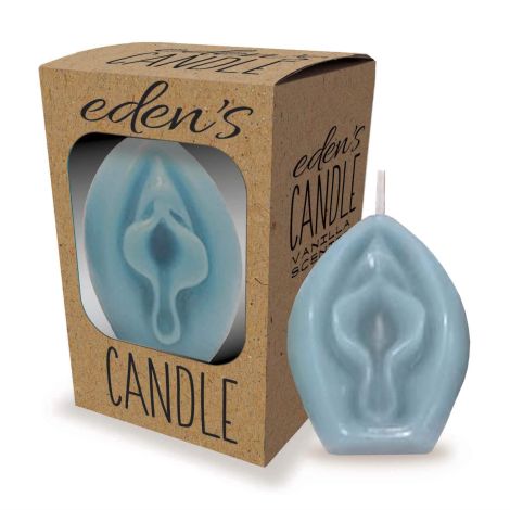 Eden’s Candle - Vanilla Scented Vagina - Blue - 2