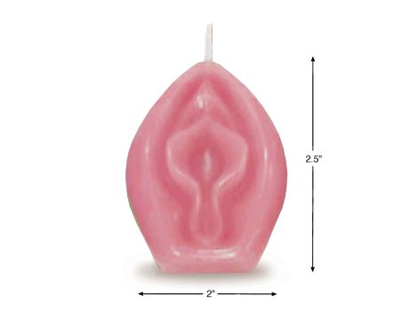 Eden’s Candle - Vanilla Scented Vagina - Rose - 3