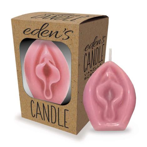 Eden’s Candle - Vanilla Scented Vagina - Rose - 2