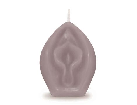 Eden’s Candle - Vanilla Scented Vagina - Taupe