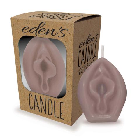 Eden’s Candle - Vanilla Scented Vagina - Taupe - 2