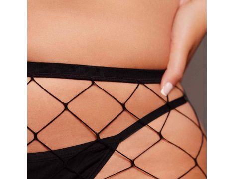 Panty with big fishnet structure. - 8