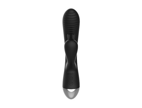 E-Stimulation Rabbit Vibrator - Black - 3