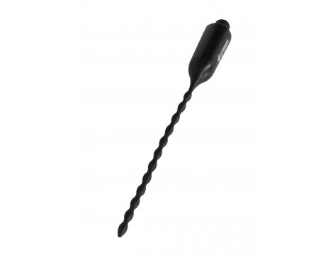 E-Stimulation Vibrating Urethral Sounding Plug - Black