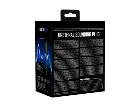 E-Stimulation Vibrating Urethral Sounding Plug - Black - 6